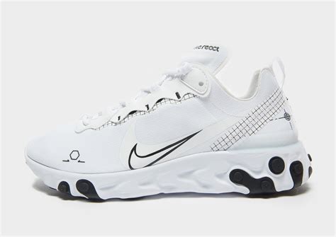 nike react element 55 beige weiß|nike react element 55 sale.